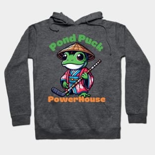 Ice hockey frog Hoodie